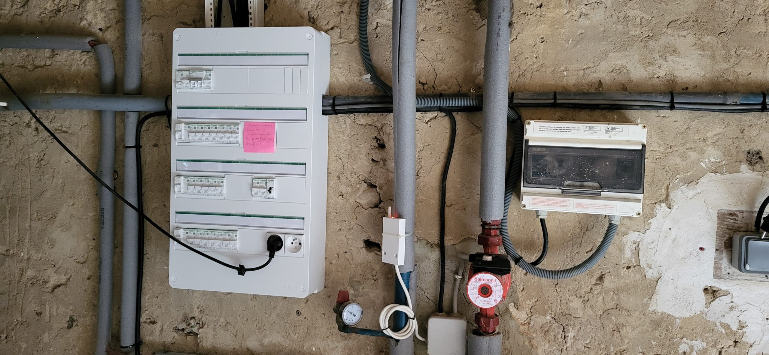 Installation chauffage électrique