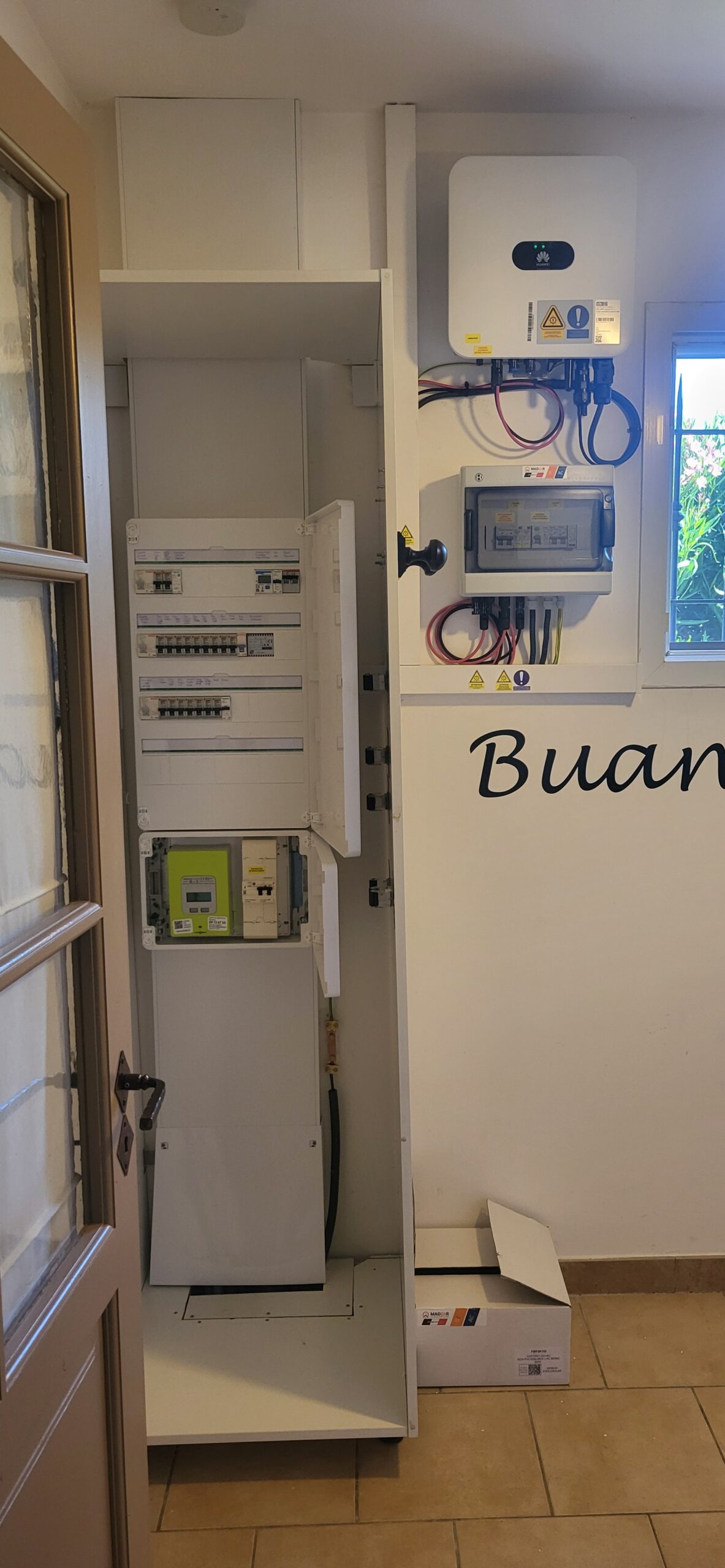 Tableau électrique particulier moderne