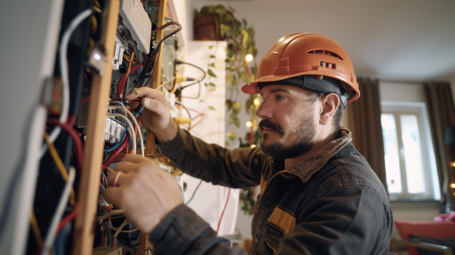 Dépannage électrique maison électricien urgence réparation panne domicile service proximité GCAME Ardèche