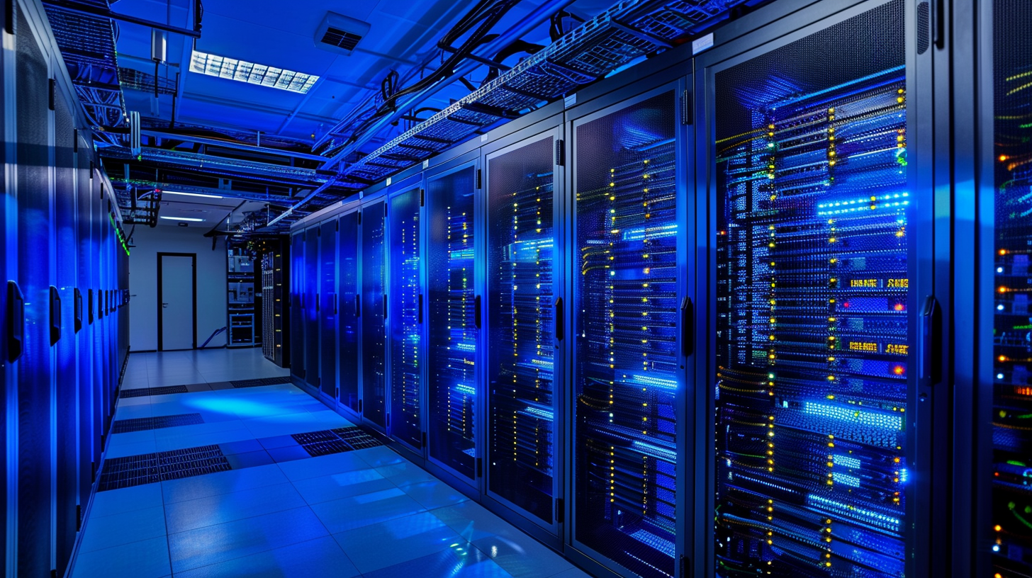 Installation réseau informatique entreprise datacenter salle serveurs fibre optique RJ45 GCAME Vaucluse